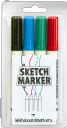 MagnaMuros Sketch Marker Pens Pack of 4
