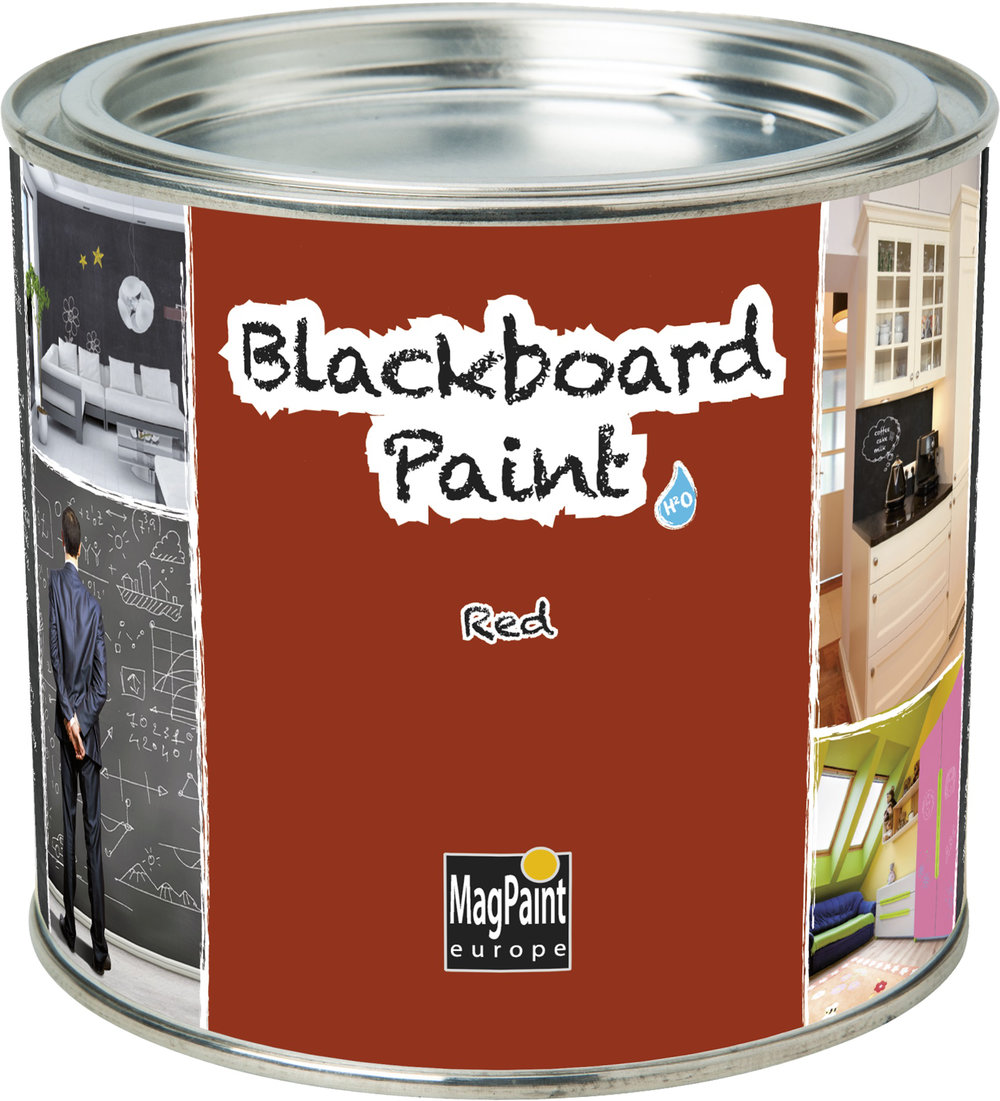 Magpaint Blackboard Paint Red 500ml