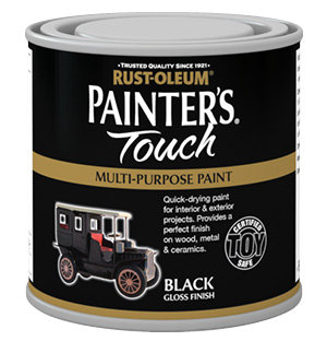 Rust-Oleum Painters Touch Black Gloss