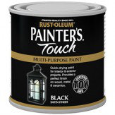 Rust-Oleum Painters Touch Black Satin